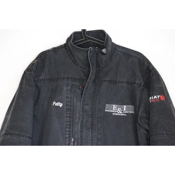 Ariat FR Mens Medium Flame Fire Resistant Workhorse Canvas Field Jacket B1132